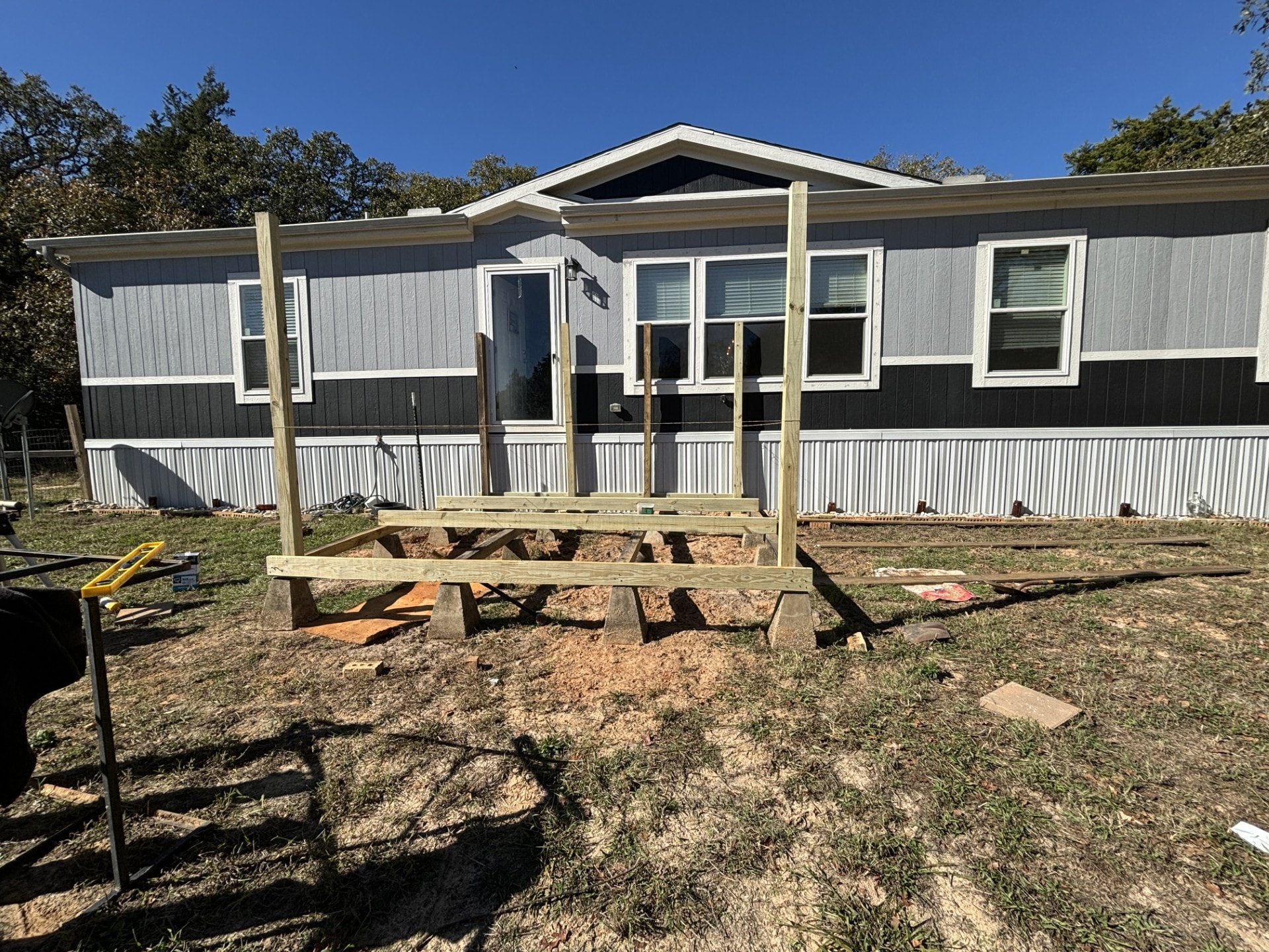 Dream Deck Build — before