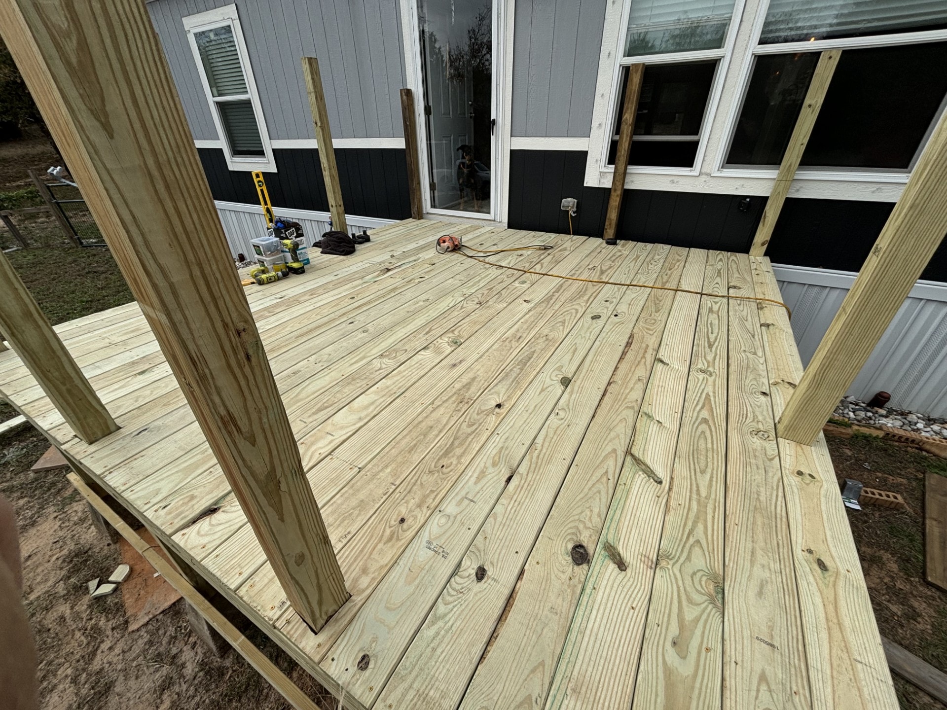 Deck Framing & Decking